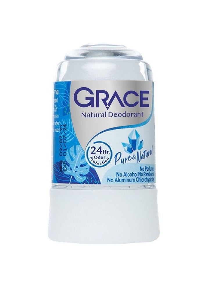 Grace Alum Deodorant Natural 70g - Image 1